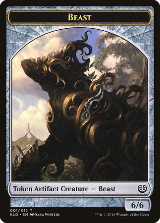 Beast Token (001) [Kaladesh Tokens] | RetroPlay Games