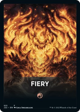 Fiery Theme Card [Jumpstart 2022 Front Cards] | RetroPlay Games