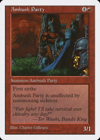 Ambush Party [Fifth Edition] | RetroPlay Games