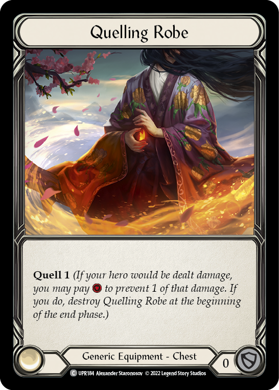 Quelling Robe [UPR184] (Uprising)  Rainbow Foil | RetroPlay Games
