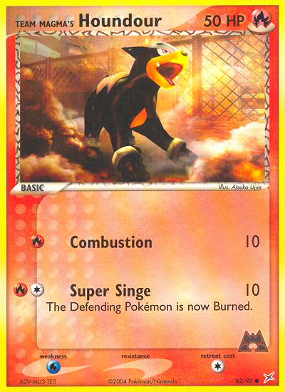 Team Magma's Houndour (62/95) [EX: Team Magma vs Team Aqua] | RetroPlay Games