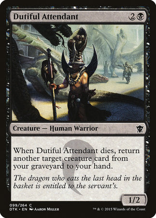 Dutiful Attendant [Dragons of Tarkir] | RetroPlay Games