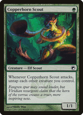 Copperhorn Scout [Scars of Mirrodin] | RetroPlay Games