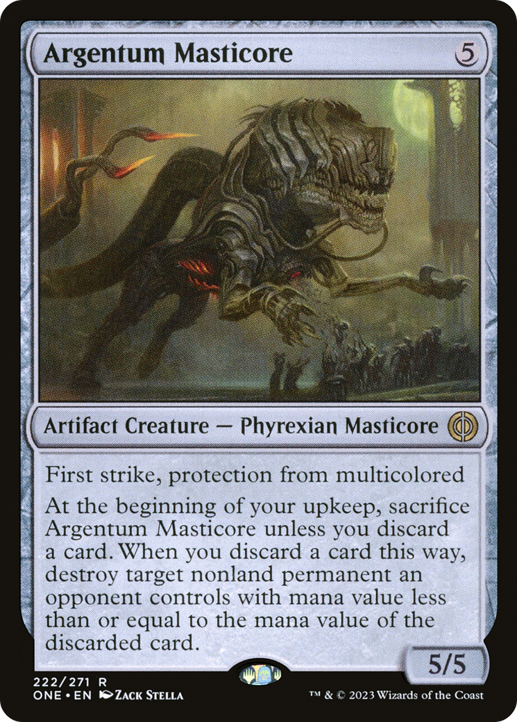 Argentum Masticore [Phyrexia: All Will Be One] | RetroPlay Games