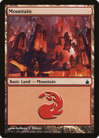 Mountain (301) [Ravnica: City of Guilds] | RetroPlay Games