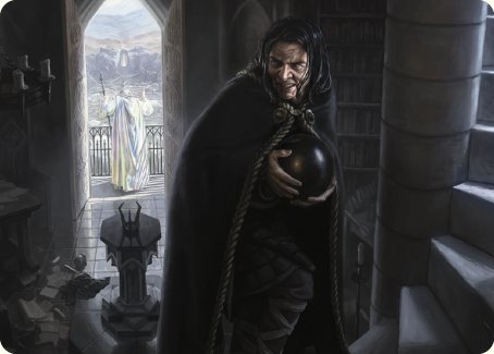 Grima, Saruman's Footman Art Card [The Lord of the Rings: Tales of Middle-earth Art Series] | RetroPlay Games