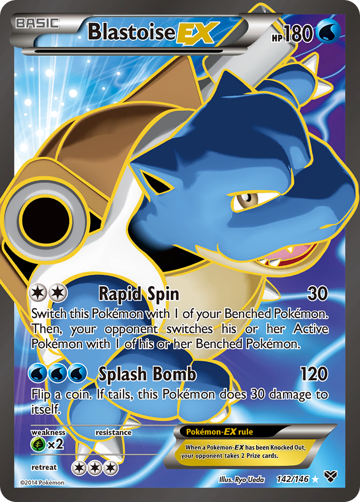 Blastoise EX (142/146) [XY: Base Set] | RetroPlay Games