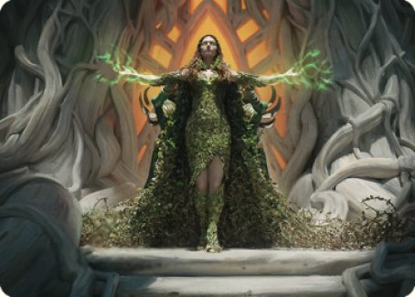 Titania, Voice of Gaea Art Card [The Brothers' War Art Series] | RetroPlay Games