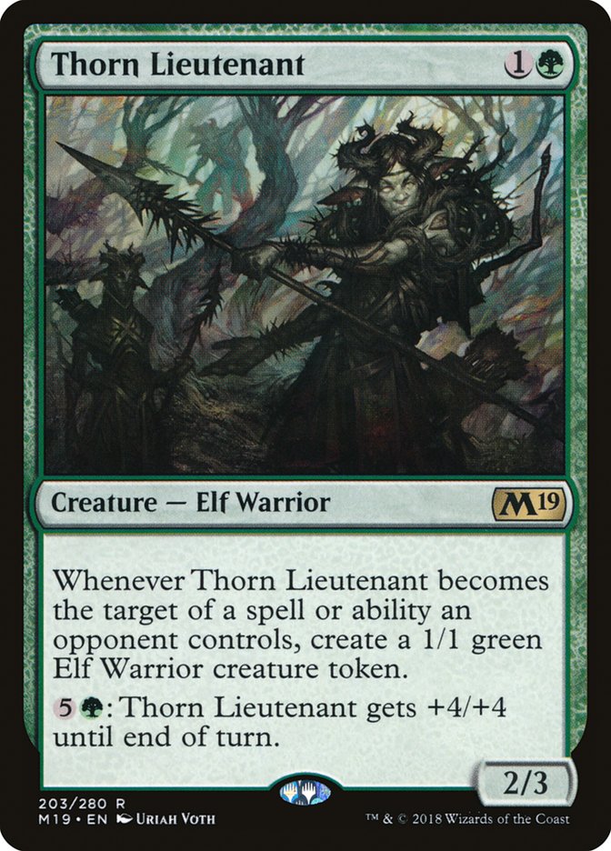 Thorn Lieutenant [Core Set 2019] | RetroPlay Games