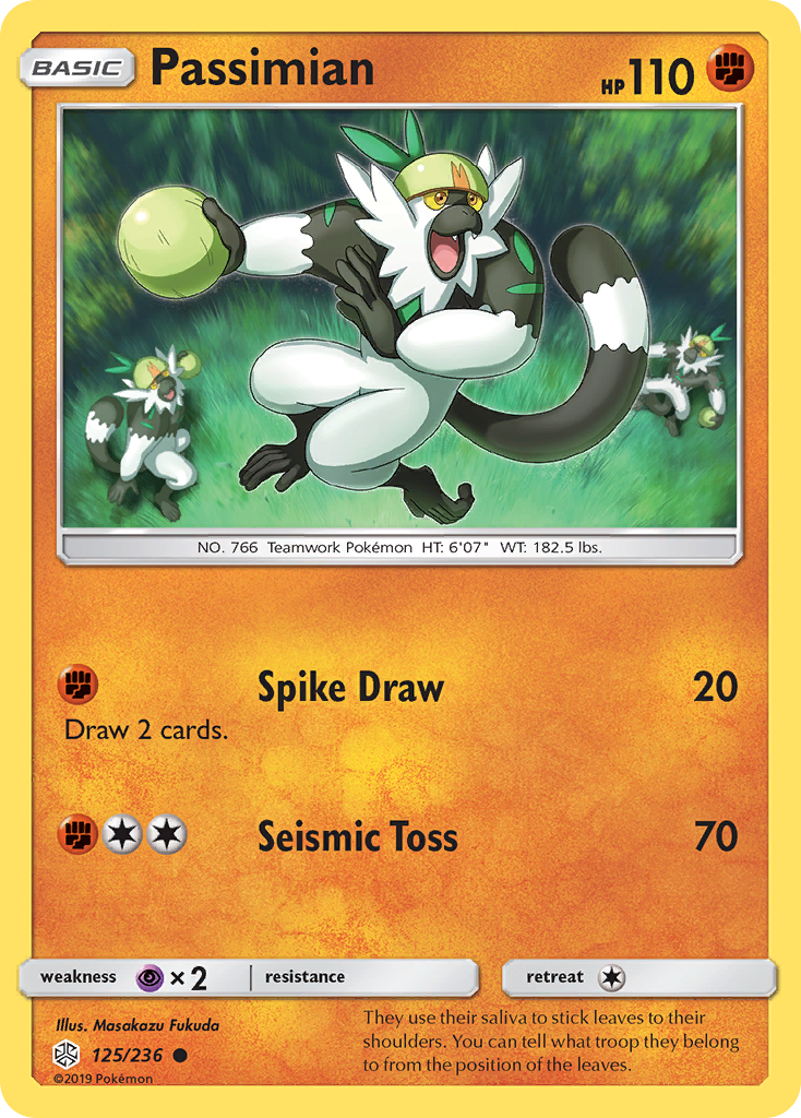 Passimian (125/236) [Sun & Moon: Cosmic Eclipse] | RetroPlay Games