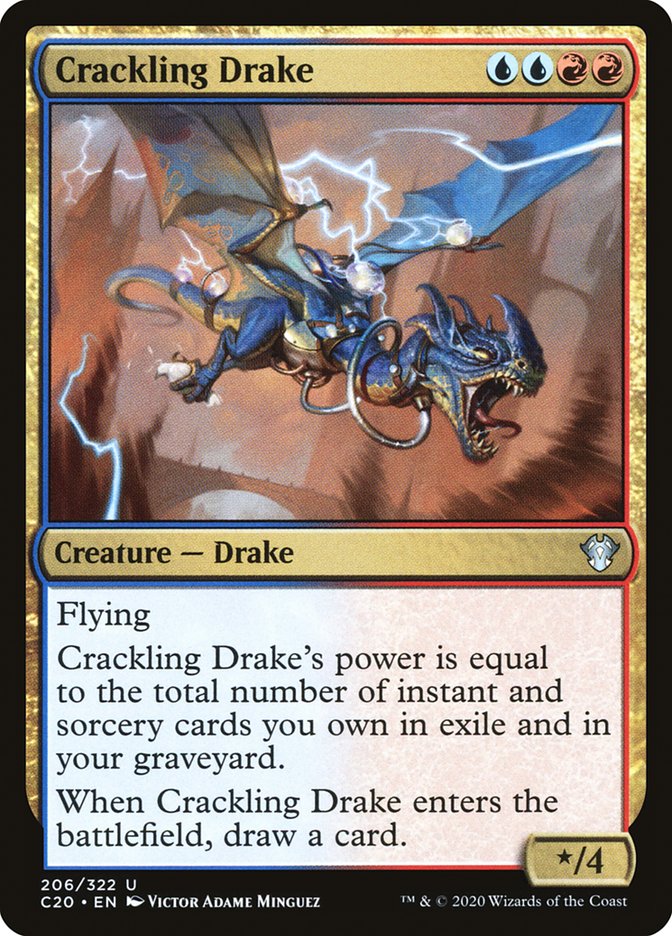 Crackling Drake [Commander 2020] | RetroPlay Games