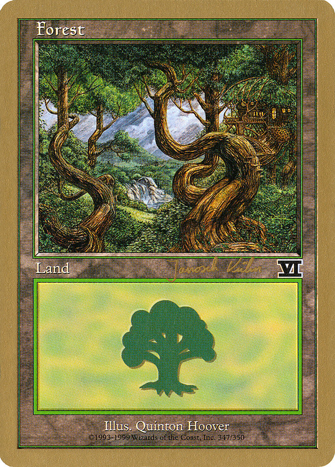 Forest (jk347) (Janosch Kuhn) [World Championship Decks 2000] | RetroPlay Games