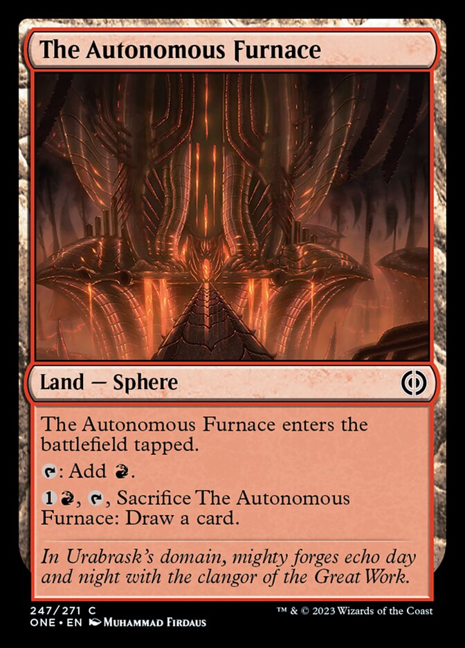 The Autonomous Furnace [Phyrexia: All Will Be One] | RetroPlay Games