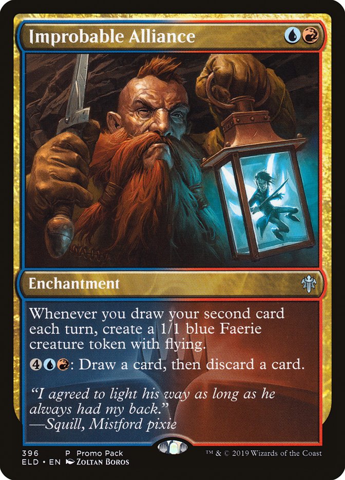 Improbable Alliance (Promo Pack) [Throne of Eldraine Promos] | RetroPlay Games