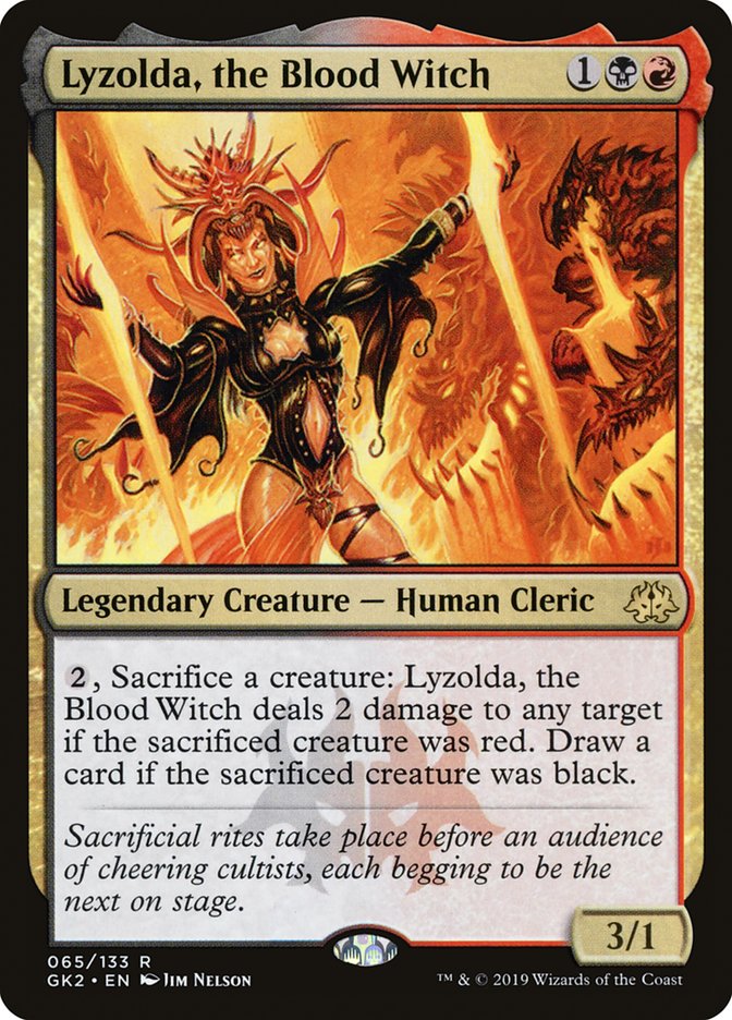 Lyzolda, the Blood Witch [Ravnica Allegiance Guild Kit] | RetroPlay Games