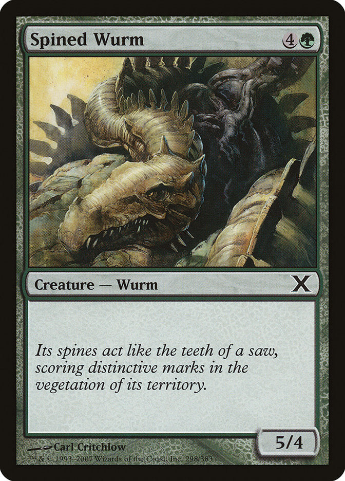 Spined Wurm [Tenth Edition] | RetroPlay Games
