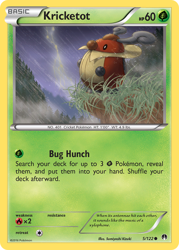 Kricketot (5/122) [XY: BREAKpoint] | RetroPlay Games