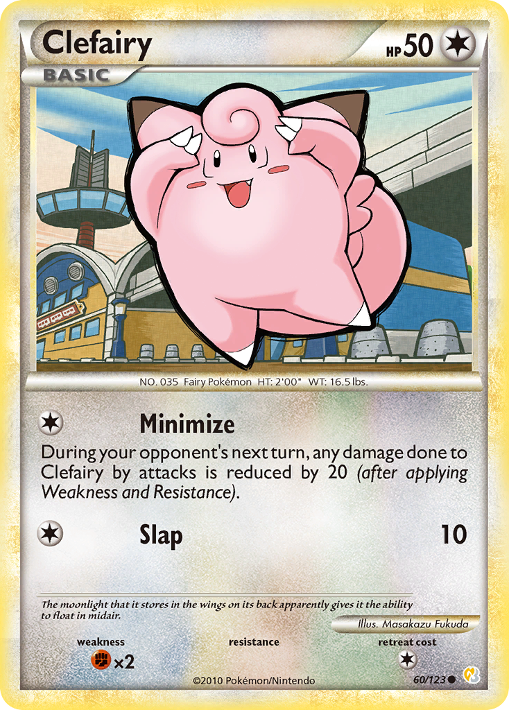 Clefairy (60/123) [HeartGold & SoulSilver: Base Set] | RetroPlay Games