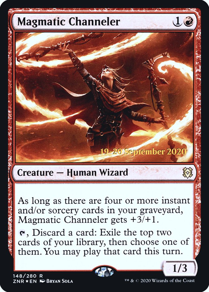 Magmatic Channeler  [Zendikar Rising Prerelease Promos] | RetroPlay Games