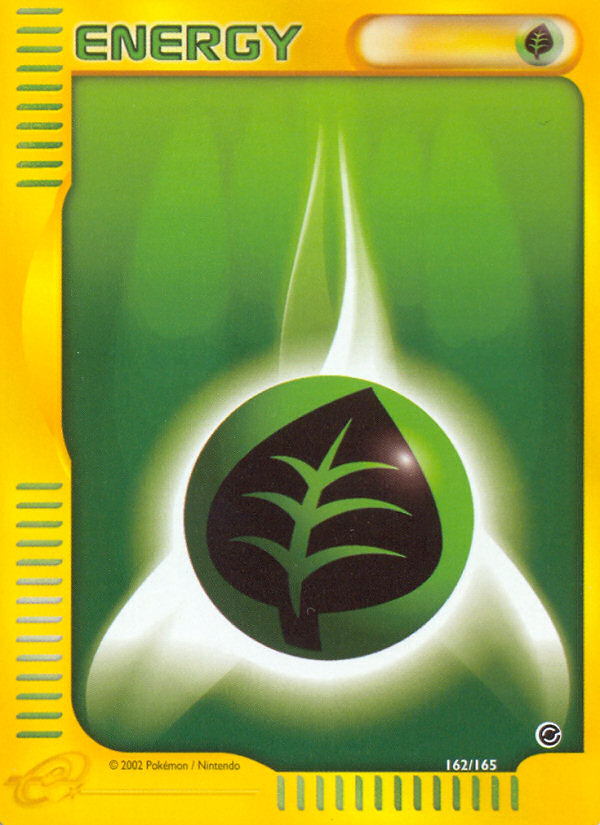 Grass Energy (162/165) [Expedition: Base Set] | RetroPlay Games