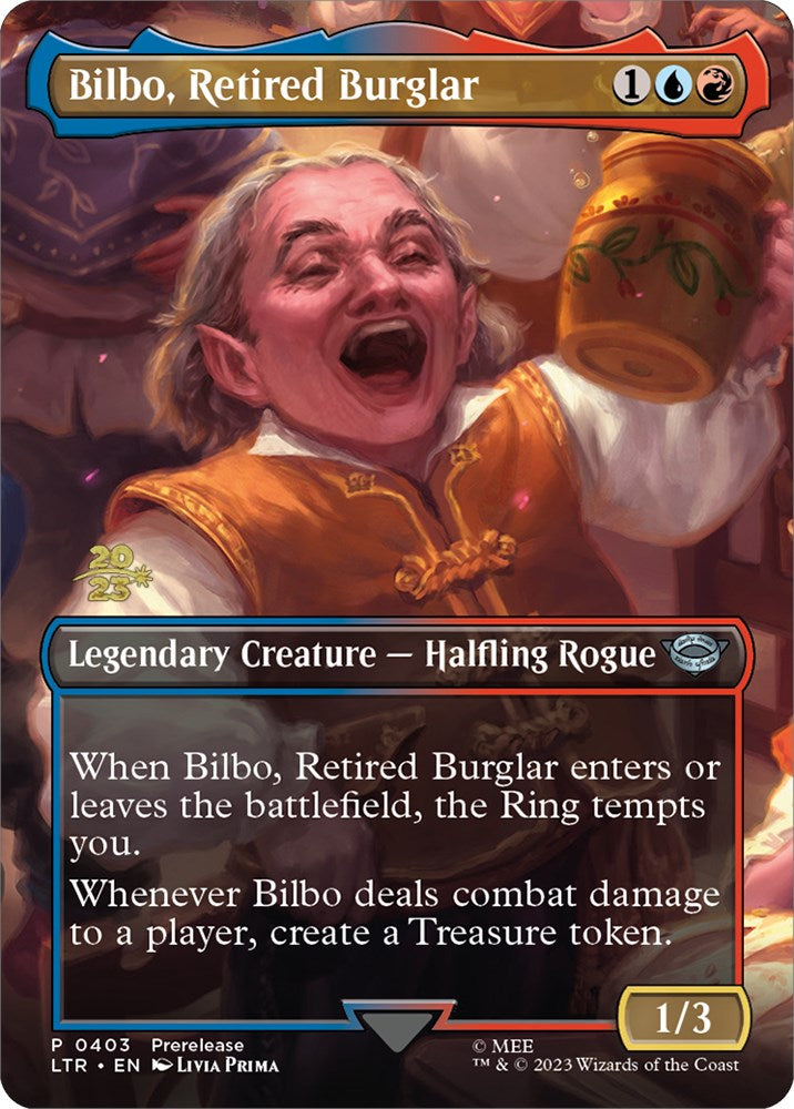 Bilbo, Retired Burglar [The Lord of the Rings: Tales of Middle-Earth Prerelease Promos] | RetroPlay Games