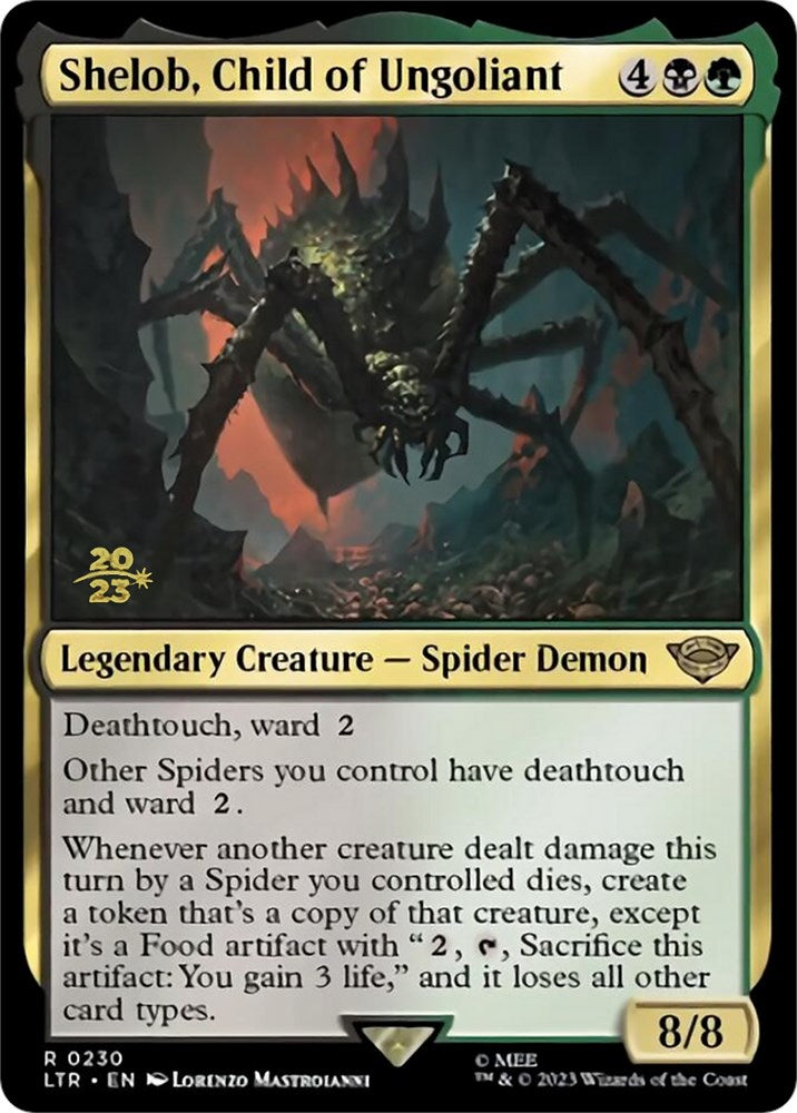 Shelob, Child of Ungoliant [The Lord of the Rings: Tales of Middle-Earth Prerelease Promos] | RetroPlay Games