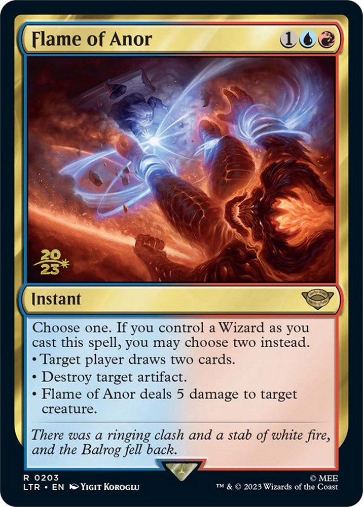 Flame of Anor [The Lord of the Rings: Tales of Middle-Earth Prerelease Promos] | RetroPlay Games