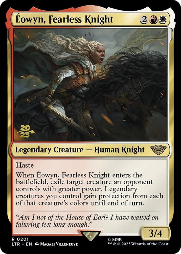 Eowyn, Fearless Knight [The Lord of the Rings: Tales of Middle-Earth Prerelease Promos] | RetroPlay Games