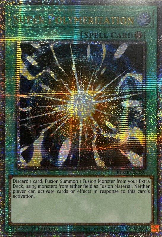 Super Polymerization [BLMR-EN089] Quarter Century Secret Rare | RetroPlay Games