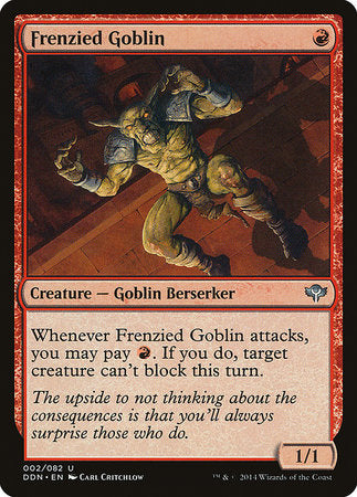 Frenzied Goblin [Duel Decks: Speed vs. Cunning] | RetroPlay Games