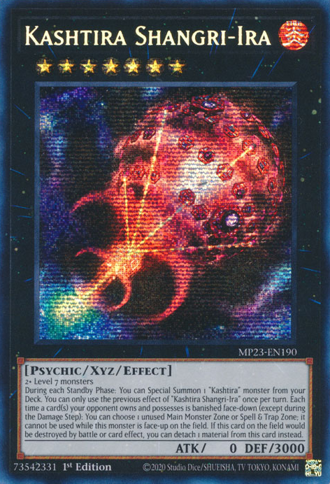 Kashtira Shangri-Ira [MP23-EN190] Prismatic Secret Rare | RetroPlay Games