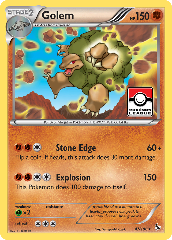 Golem (47/106) [XY: Flashfire] | RetroPlay Games