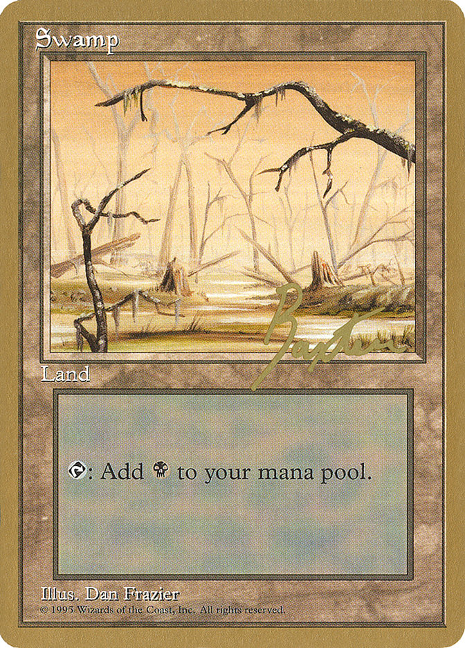 Swamp (gb370) (George Baxter) [Pro Tour Collector Set] | RetroPlay Games