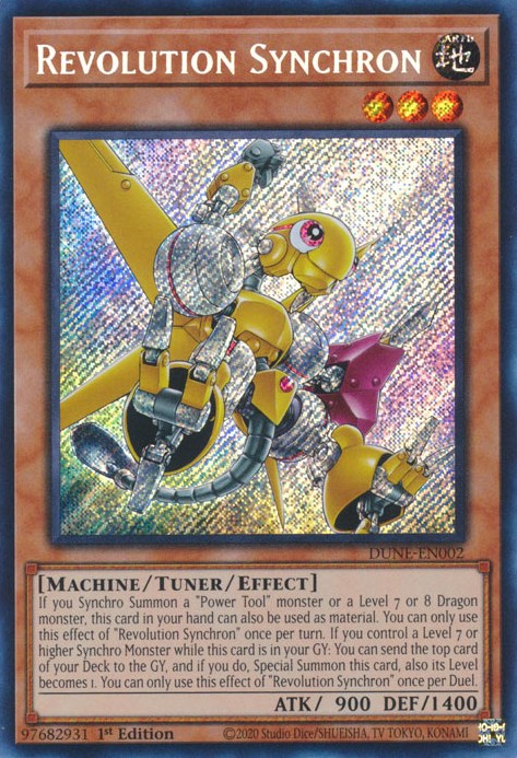 Revolution Synchron [DUNE-EN002] Secret Rare | RetroPlay Games