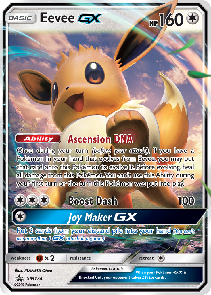 Eevee GX (SM174) [Sun & Moon: Black Star Promos] | RetroPlay Games