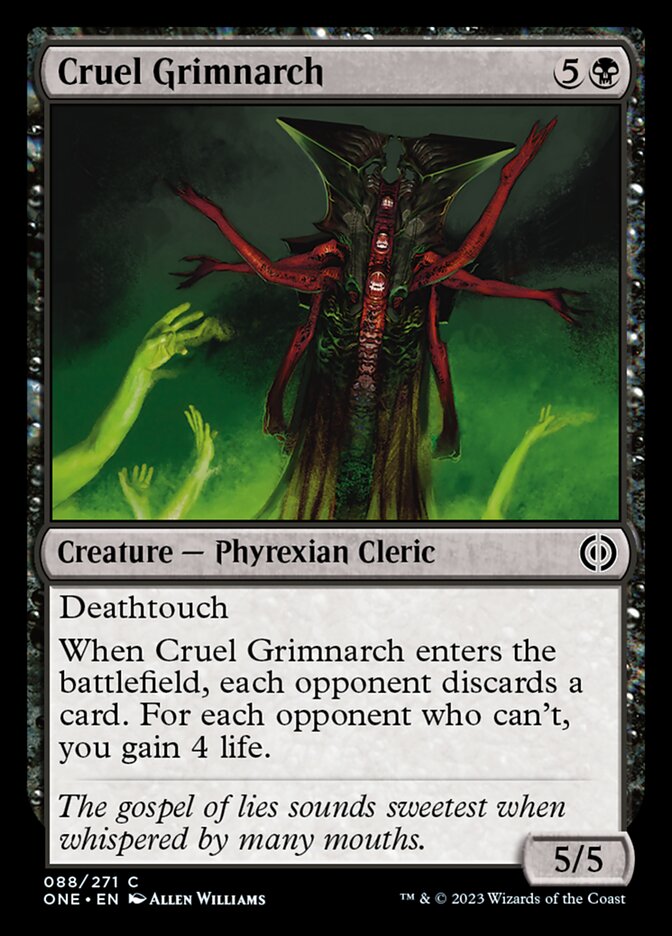 Cruel Grimnarch [Phyrexia: All Will Be One] | RetroPlay Games