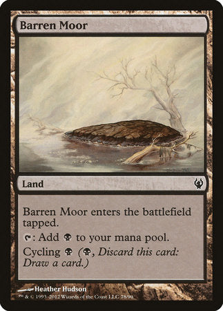 Barren Moor [Duel Decks: Izzet vs. Golgari] | RetroPlay Games