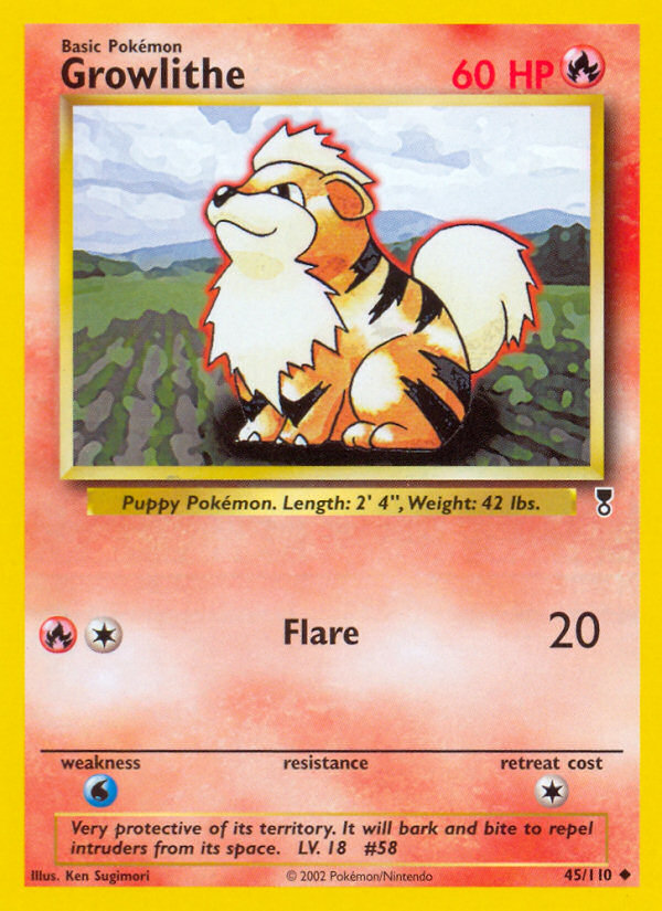 Growlithe (45/110) [Legendary Collection] | RetroPlay Games