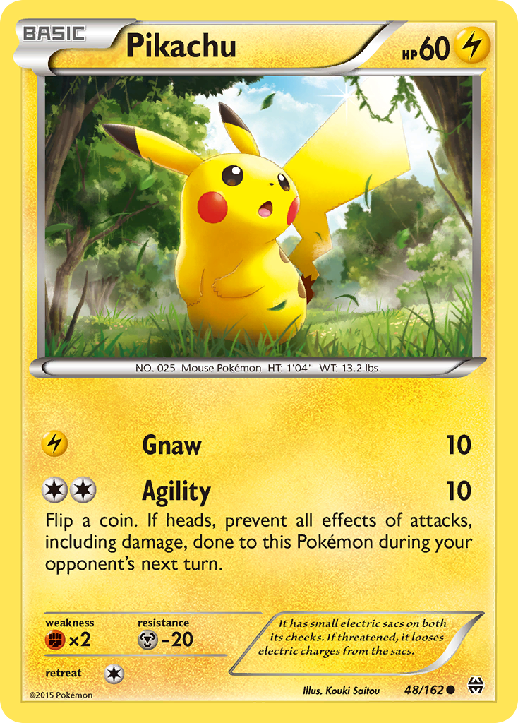 Pikachu (48/162) [XY: BREAKthrough] | RetroPlay Games