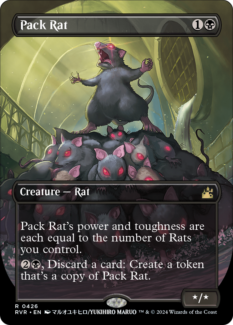 Pack Rat (Anime Borderless) [Ravnica Remastered] | RetroPlay Games