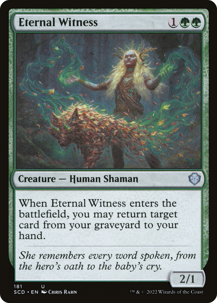 Eternal Witness [Starter Commander Decks] | RetroPlay Games