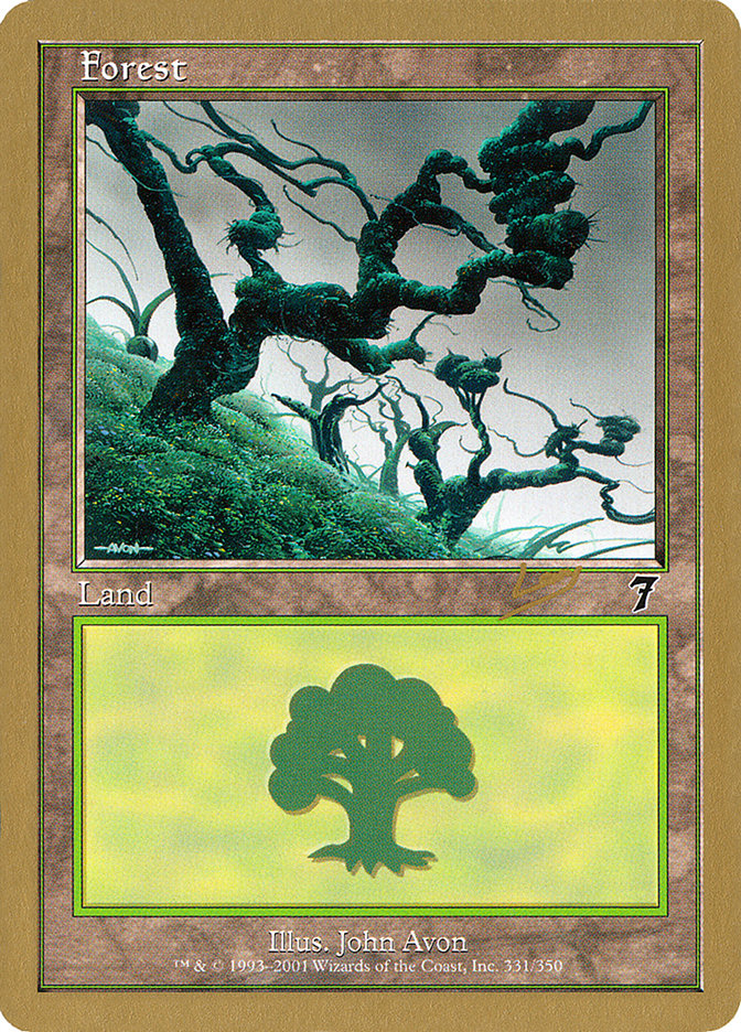 Forest (rl331) (Raphael Levy) [World Championship Decks 2002] | RetroPlay Games