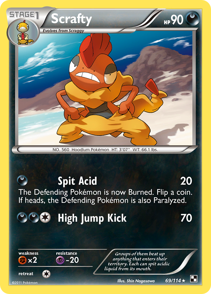 Scrafty (69/114) [Black & White: Base Set] | RetroPlay Games