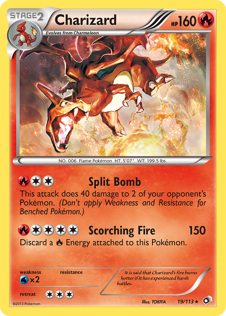 Charizard (19/113) [Black & White: Legendary Treasures] | RetroPlay Games