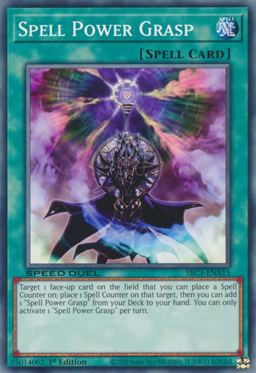 Spell Power Grasp [SBC1-ENA15] Common | RetroPlay Games