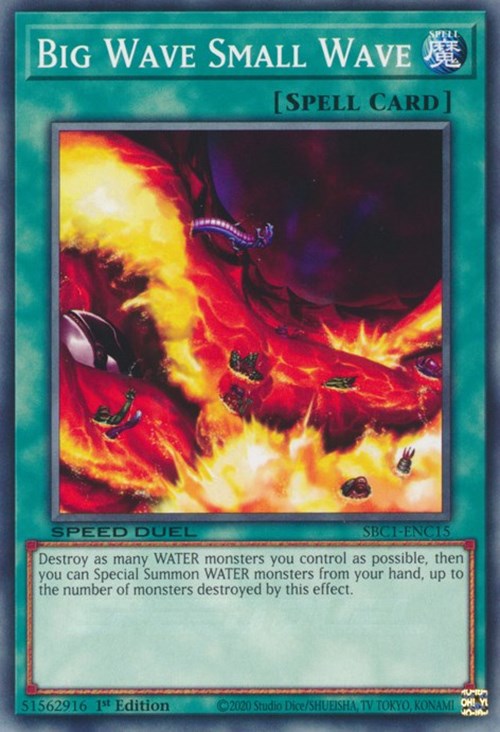 Big Wave Small Wave [SBC1-ENC15] Common | RetroPlay Games