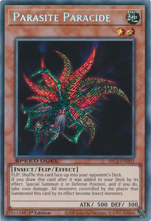 Parasite Paracide [SBC1-END02] Secret Rare | RetroPlay Games