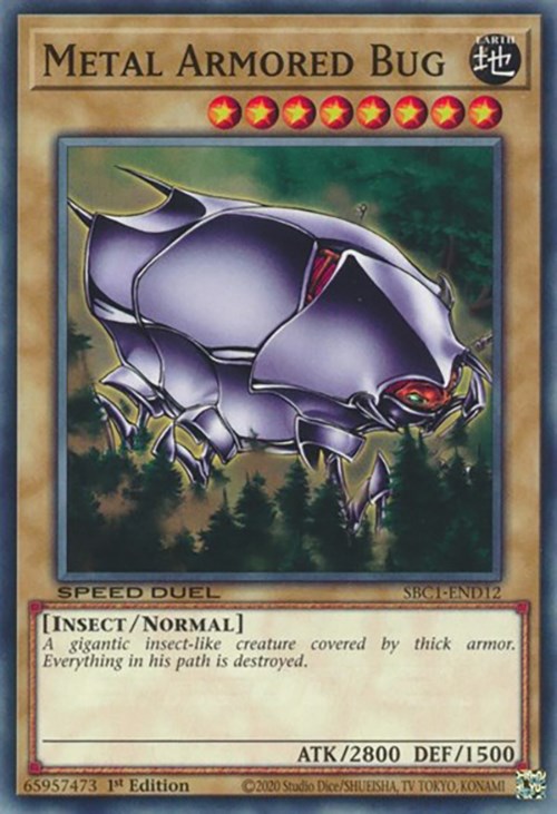 Metal Armored Bug [SBC1-END12] Common | RetroPlay Games