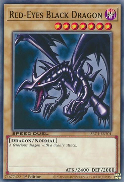 Red-Eyes Black Dragon [SBC1-ENF01] Common | RetroPlay Games