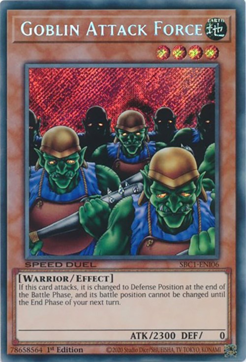 Goblin Attack Force [SBC1-ENI06] Secret Rare | RetroPlay Games